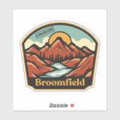 Broomfield, Colorado Aufkleber (Blatt)