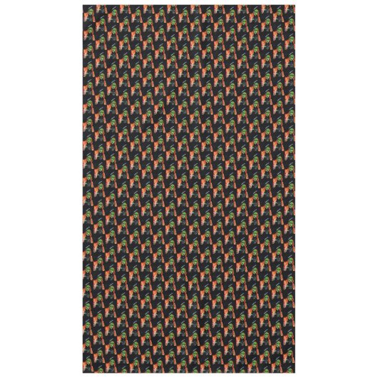 BROOMHILDA HALLOWEEN WITCH-Tischleinen Tischdecke (Vorderseite)