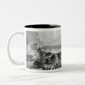 Broomielaw Brücke, Carlton Platz Zweifarbige Tasse (Links)