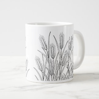 Broomsedge - Andropogon virginicus - Native Pflanz Jumbo-Tasse