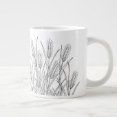 Broomsedge - Andropogon virginicus - Native Pflanz Jumbo-Tasse (Rechts)