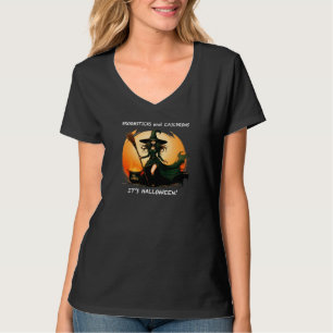 Broomsticks und Kessel... es ist Halloween. T-Shirt