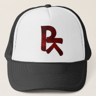 BROOTLYN-Logo in Blut Truckerkappe