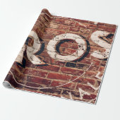 Bros-Abbildung Geschenkpapier (Ungerollt)