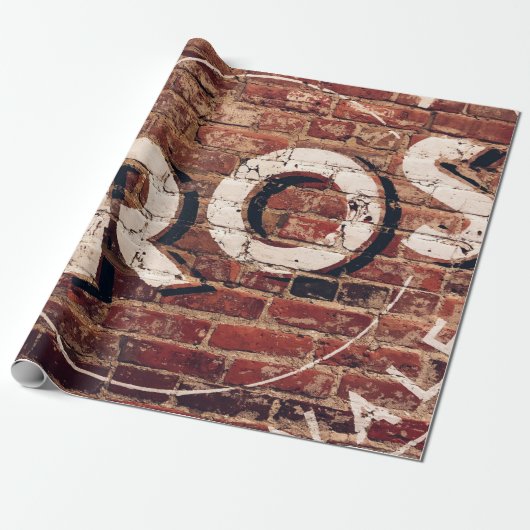 Bros-Abbildung Geschenkpapier (Ungerollt)