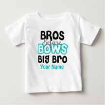Bros Before Bows Big Brother Personalisiert T - Sh