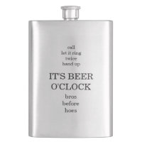 Bros Before Hoes Trauzeugen Hochzeitflasche