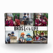 Bros for Life Brothers Foto Collage Typografy (Vorderseite)