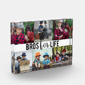 Bros for Life Brothers Foto Collage Typografy (Links)