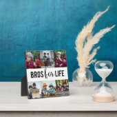 Bros for Life Brothers Foto Collage Typografy Fotoplatte (InSitu)