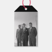 Bros, Präsident John Kennedy, Robert & Ted Geschenkanhänger (Rückseite)