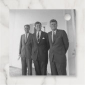 Bros, Präsident John Kennedy, Robert & Ted Geschenkanhänger (Rückseite)
