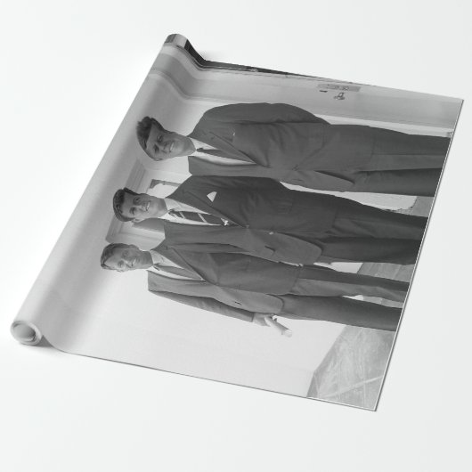 Bros, Präsident John Kennedy, Robert & Ted Geschenkpapier (Ungerollt)