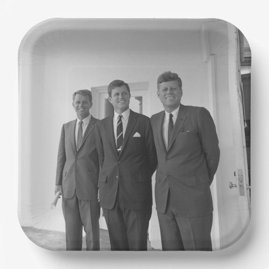 Bros, Präsident John Kennedy, Robert & Ted Pappteller (Vorderseite)