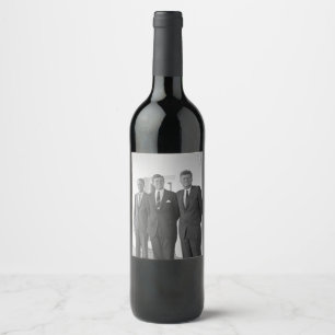 Bros, Präsident John Kennedy, Robert & Ted Weinetikett