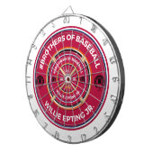 Bros von BB Dartboard Dartscheibe (Vorderseite rechts)