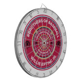 Bros von BB Dartboard Dartscheibe (Vorderseite Links)