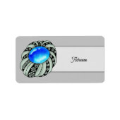 Brosche Adressaufkleber (Vorne)