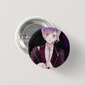 Brosche Diabolik Lovers Kanato Button (Vorne & Hinten)