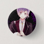 Brosche Diabolik Lovers Kanato Button (Vorderseite)