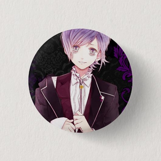 Brosche Diabolik Lovers Kanato Button (Vorderseite)