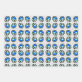 Brosche  geschenkpapier set (Vorderseite 3)