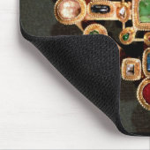 Brosche in Form eines griechischen Kreuzes Mousepad (Ecke)
