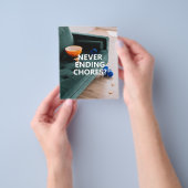 Broschüre "berufliche Reinigungsservice Flyer" (Gruppe)