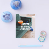 Broschüre "berufliche Reinigungsservice Flyer" (Einzeln)