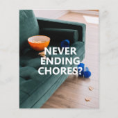 Broschüre "berufliche Reinigungsservice Flyer" (Vorne)