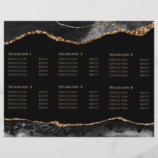 Broschüre "Black Gold" (Rückseite)