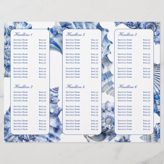 Broschüre "Blaue Muscheln" (Rückseite)