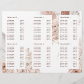 Broschüre Boho Rose (Rückseite)