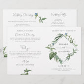 Broschüre "Botanische Grünpflanzen" (Vorne/Hinten)