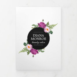 Broschüre des modernen Blumengartens