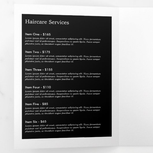 Broschüre des modernen Blumengartens (Innen Erste Seite)