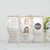 Broschüre "Eleganter Glitzer" (Stehend Vorderseite)