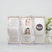 Broschüre "Eleganter Glitzer" (Stehend Vorderseite)