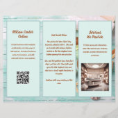 Broschüre Faltblauer Wellness-Center (Hinten)