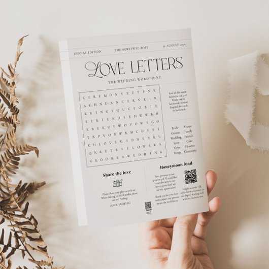 Broschüre für das Programm "Hochzeitstag"