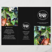 Broschüre für Firmenlogos und Foto, Schwarz, dreif (Vorderseite)