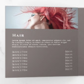 Broschüre für flüssige Glitzer (Innen Erste Seite)