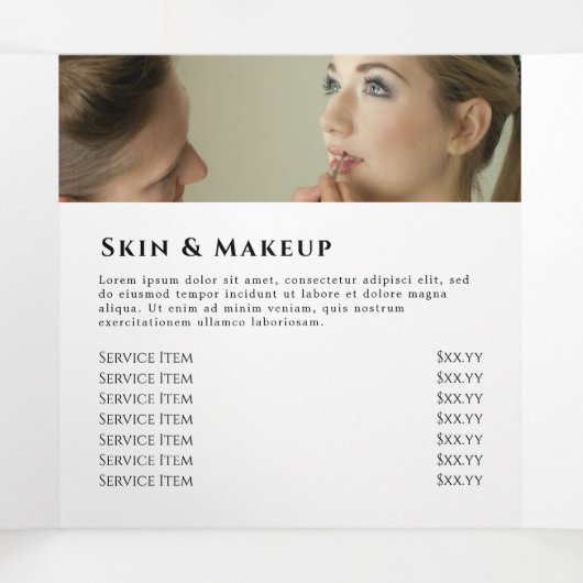 Broschüre für geometrische Rahmen (Innenseite Mitte)