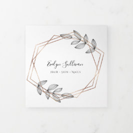 Broschüre für geometrische Rahmen