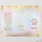 Broschüre für Heimtiersalon (Vorderseite)