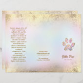 Broschüre für Heimtiersalon (Vorne/Hinten)