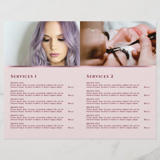 Broschüre für Imitate im Menü "Blume" (Rückseite)