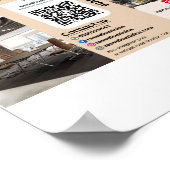 Broschüre für Marketing Poster (Ecke)