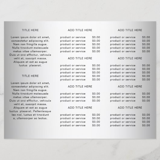 Broschüre für unscharfe, graue Hintergrundbilder m (Rückseite)