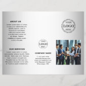 Broschüre für unscharfe, graue Hintergrundbilder m (Vorderseite)